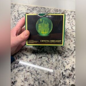 WICKED Crystal Orb Light with multicolor glow